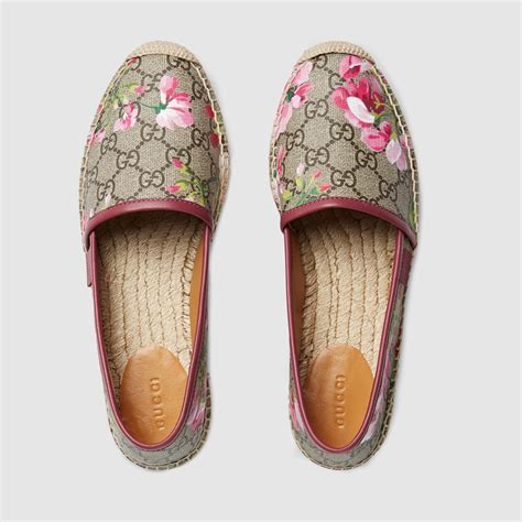 gucci floral espadrilles|gucci women espadrilles.